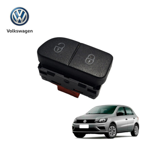 Botão Trava Porta Elétrico Volkswagen Gol G7 2017 A 2020