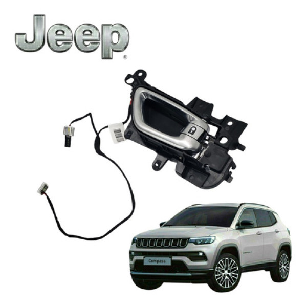 Maçaneta Puxador Interno Dianteiro Esquerdo Jeep Compass 