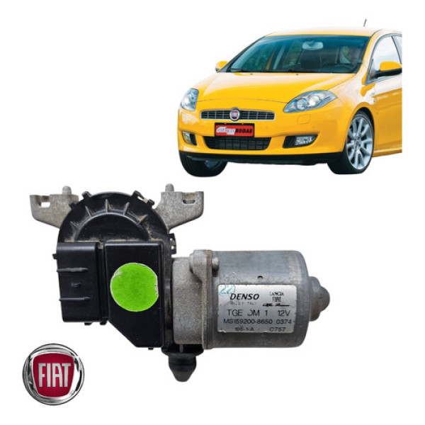 Motor Limpador Parabrisa Dianteiro Fiat Bravo 2012 A 2016