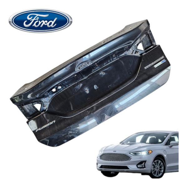 Tampa Traseira Ford Fusion Titanium 2.0 Awd Gtdi 2015 Origin - Preto