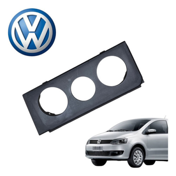 Moldura Comando Ar Condicionado Vw Fox 1.0 Vht 2010 A 2014