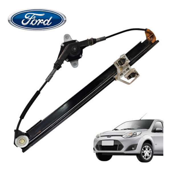 Máquina Vidro Traseira Esquerda Ford Fiesta 1.0 Hatch 2011