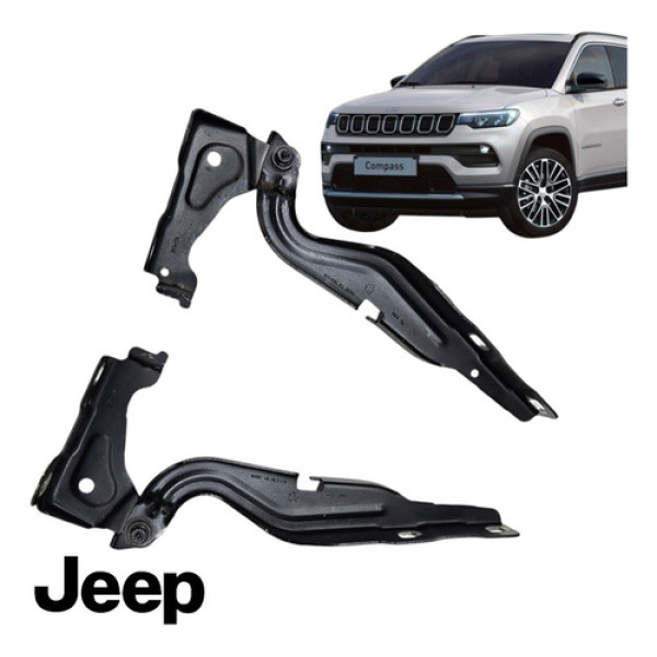 Par Dobradiça Capo Jeep Compass 2020 A 2023 Original 