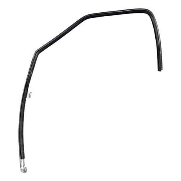 Borracha C Guia De Vidro Dianteiro Esquerdo S10 Blazer Preto