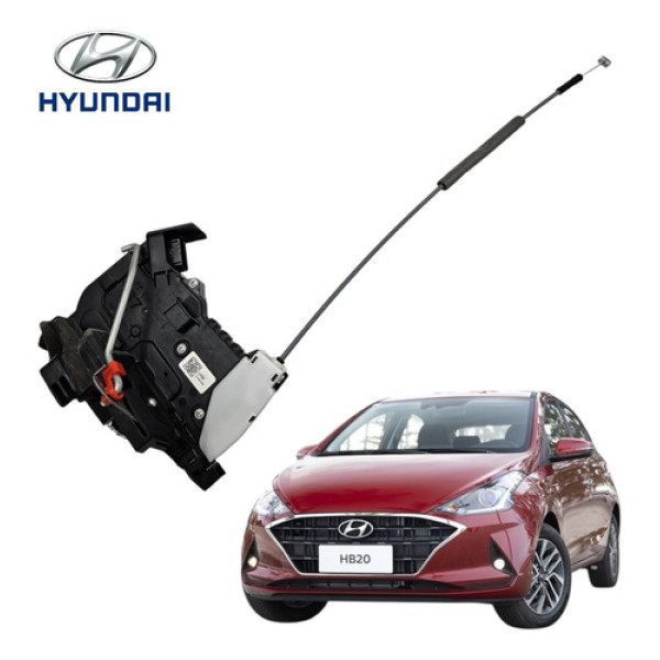 Fechadura Elétrica Porta Traseira Direita  Hb20 2020 A 2022