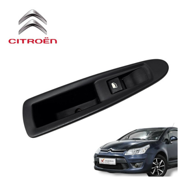 Comando Botão Vidro Traseiro Esquerdo Citroën C4 2011 Orig 