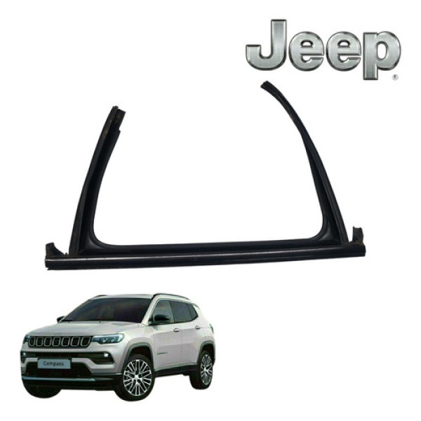 Borracha Canaleta Vidro Tras Direi Jeep Compass Limited 2022