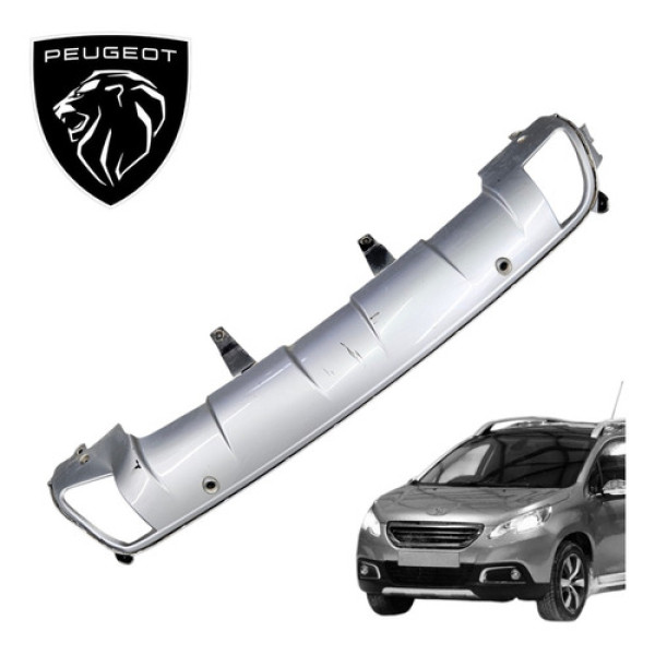 Spoiler Parachoque Peugeot 2008 1.6 Allure 2015 A 2020 Origi Prata