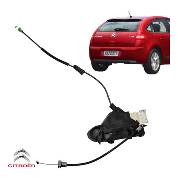 Fechadura Porta Dianteira Direita Citroën C4 2008 A 2013 