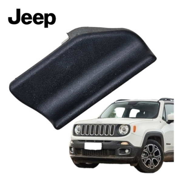 Acabamento Trilho Banco Esquerdo Jeep Renegade 2016 A 2020 Preto