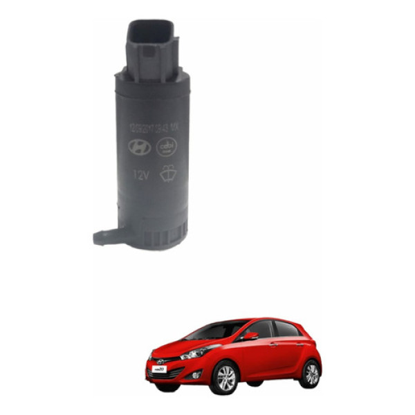 Bomba Esguicho  Limpador Parabrisa Hyundai Hb20 Sedan 2019