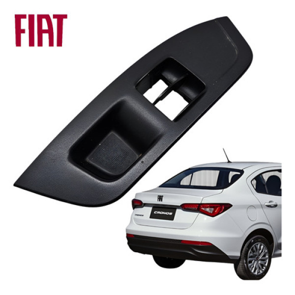 Moldura Botão Vidro Dianteiro Esquerdo Fiat Cronos 2018 2022