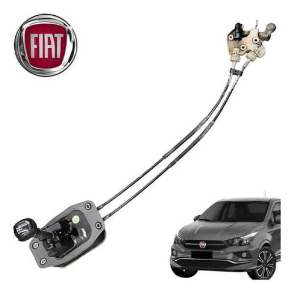 Alavanca Marcha Completo Fiat Cronos 1.3 Drive 2019 A 2022