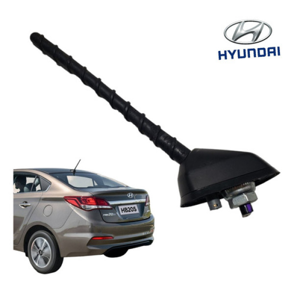 Antena Teto Hyundai Hb20 Hb20s De 2013 A 2019  Preto