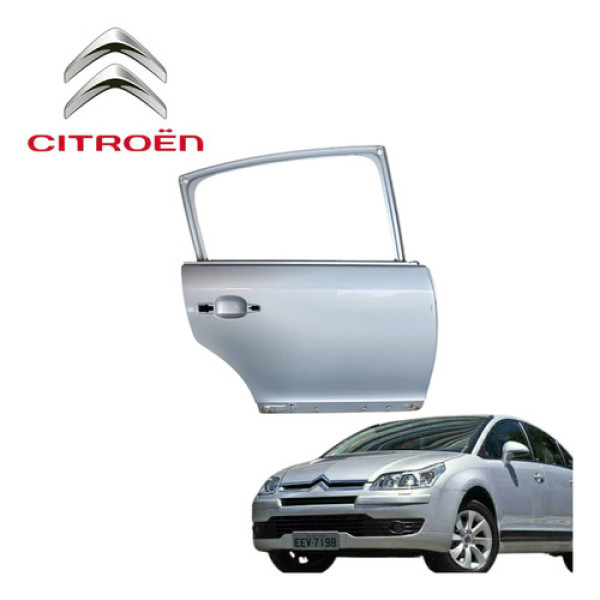 Porta Traseira Direita Citroën C4 Hatch 2010 A 2014 Original
