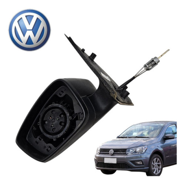 Retrovisor Manual Esquerdo Vw Gol Voyage G7 G8 2020 A 2023