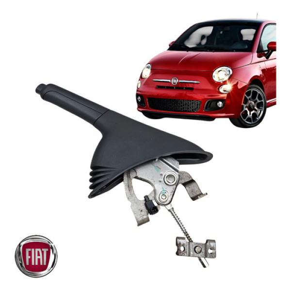 Alavanca Freio Mão Fiat 500 2012 A 2015 Original