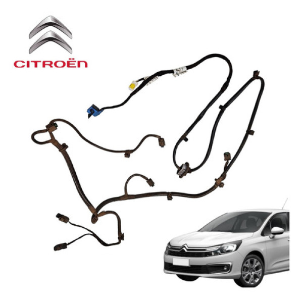 Chicote Parachoque Traseiro Citroën C4 Glx Exclusive 2009