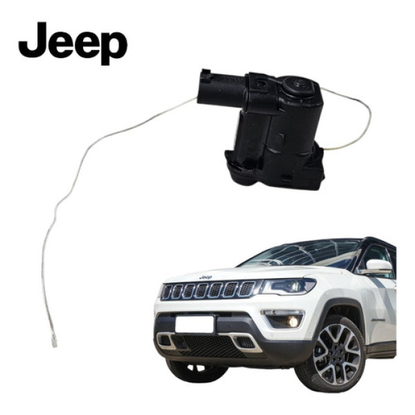 Motor Trava Portinhola Tanque Jeep Compass 2016 A 2021 Orig Preto 2018