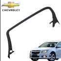 Moldura Guarnição Porta Traseira Esquerda Gm Cruze Lt 2013 Preto