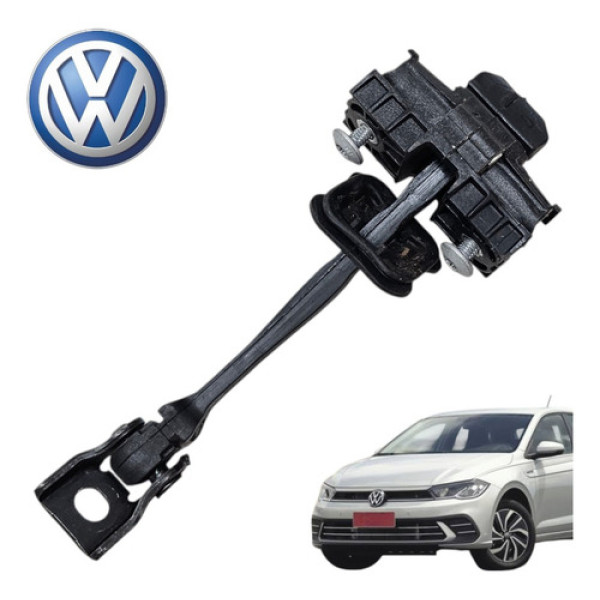 Limitador Porta Dianteira Esquerda Vw Polo Track 2022 A 2025