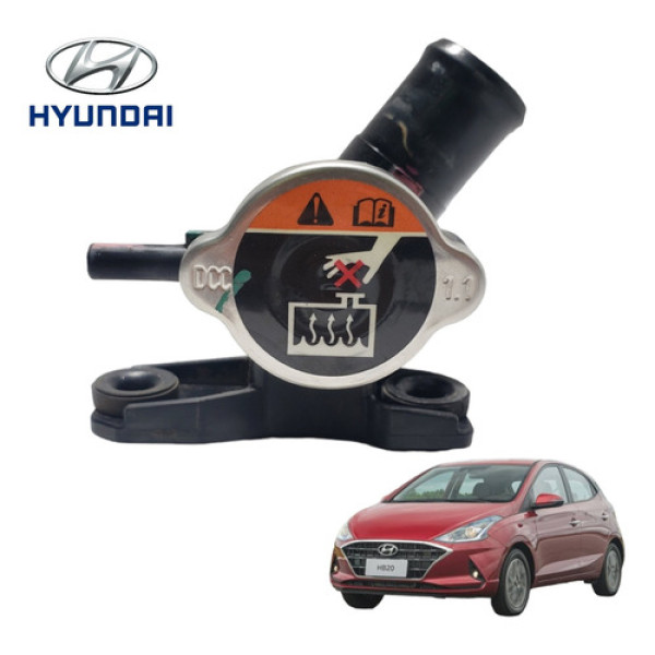 Flange Mangueira Água Radiador Hyundai Hb20 1.0  2020 A 2023