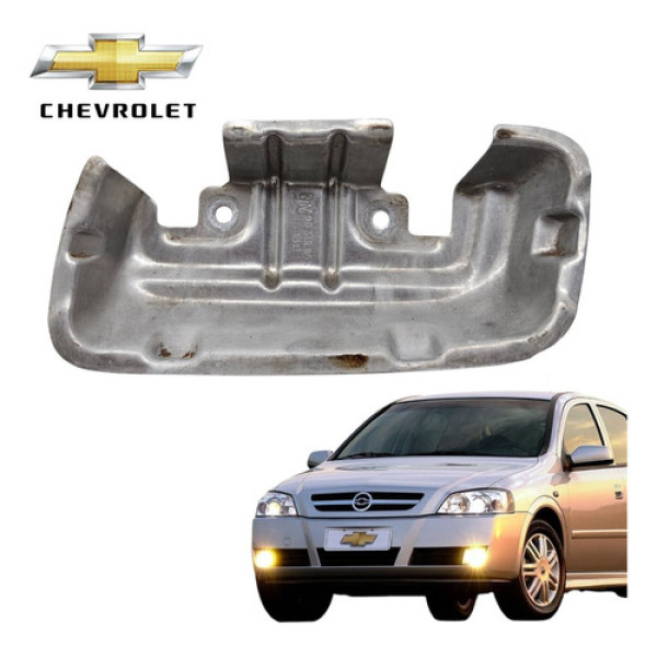 Suporte Maçaneta Externa Traseira Esquerda Astra 2004 A 2011 - Prata - Dianteira/traseira