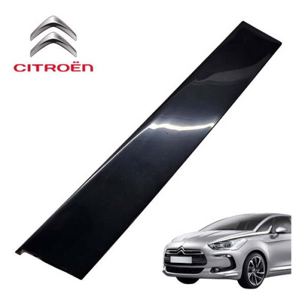Friso Moldura Porta Dianteira Direita Citroën Ds5 Thp 2015 Preto