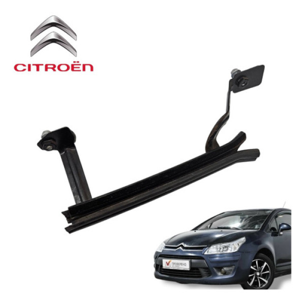 Guia Vidro Dianteiro Esquerdo Citroen C4 2011 Original Preto