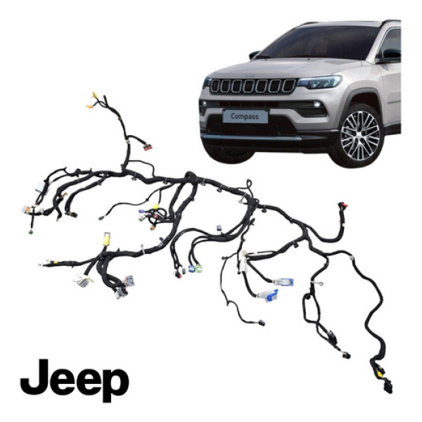 Chicote Painel Jeep Compass 1.3 T270 2020 A 2023 Original 