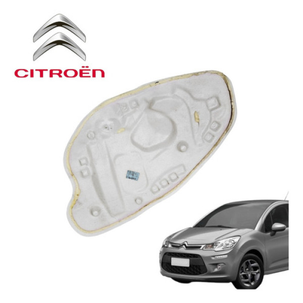 Forração Porta Traseira Direita Citroën C3 2012 A 2016 Branco