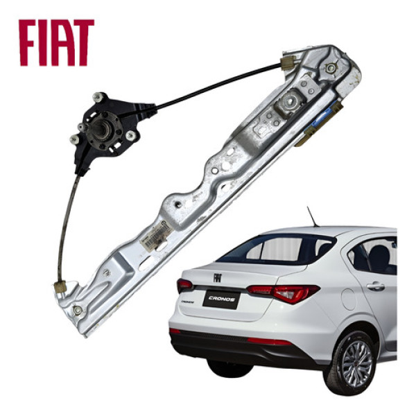 Maquina Vidro Manual Traseiro Esquerdo Fiat Cronos 2018 2022