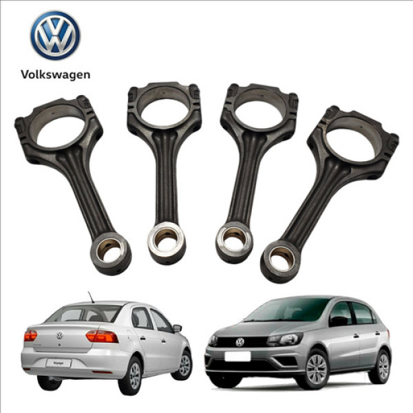 Jogo Bielas Ea111 1.6 Volkswagen Gol Voyage Msi 2017 A 2022