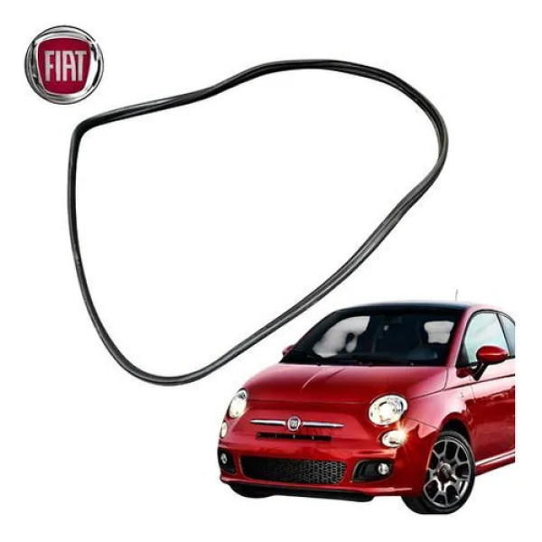 Borracha Porta Direita Fiat 500 2012 A 2015