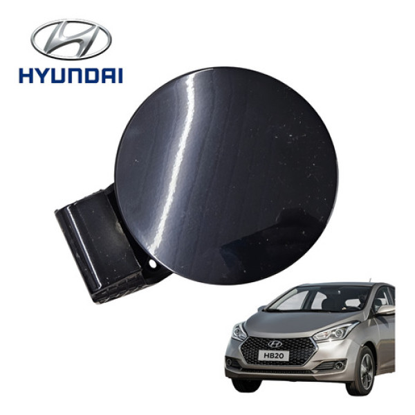 Portinhola Tanque Combustível Hyundai Hb20 1.0 Comfort 2019 Preto