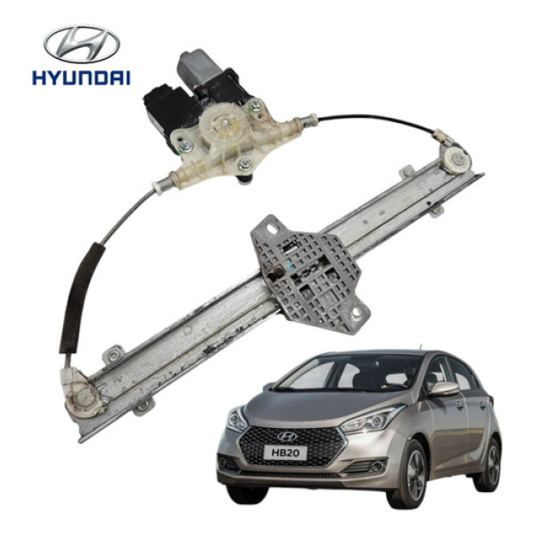 Maquina Vidro Elétrico Dianteiro Esquerdo Hyundai Hb20s 2017