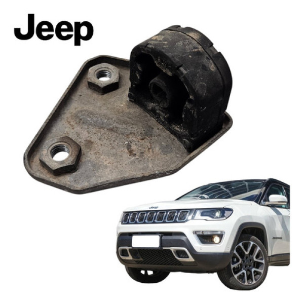 Coxim Suporte Escape Compass Toro 2.0 Diesel 2016 A 2021 Preto