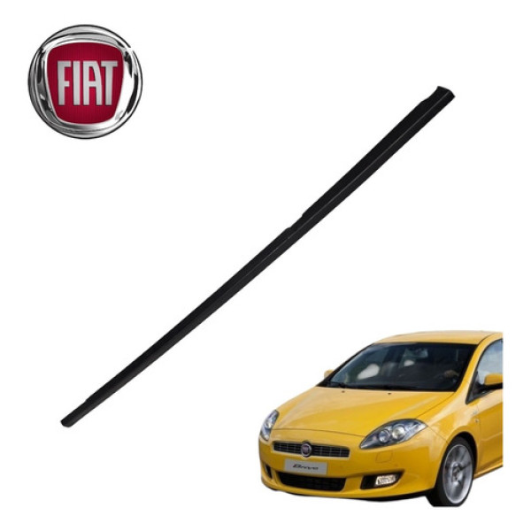 Pestana Externa Traseira Esquerda Fiat Bravo Tjet 2014 Orig Preto