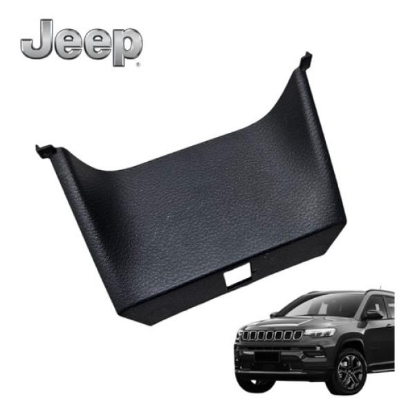 Acabamento Painel Jeep Compass T270 Longitude 2021 A 2025 - Preto