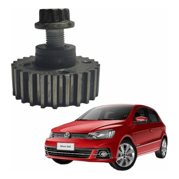 Engrenagem Polia Virabrequim 1.6 8v P Vw Fox Gol 2018 Ea111