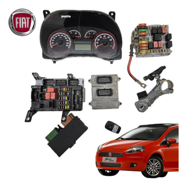 Kit Code Injeção Fiat Punto Sporting 1.8 2007 A 2009 Gm