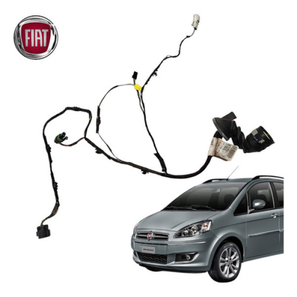Chicote Porta Dianteira Esquerda Fiat Idea 2012 A 2016 Orig