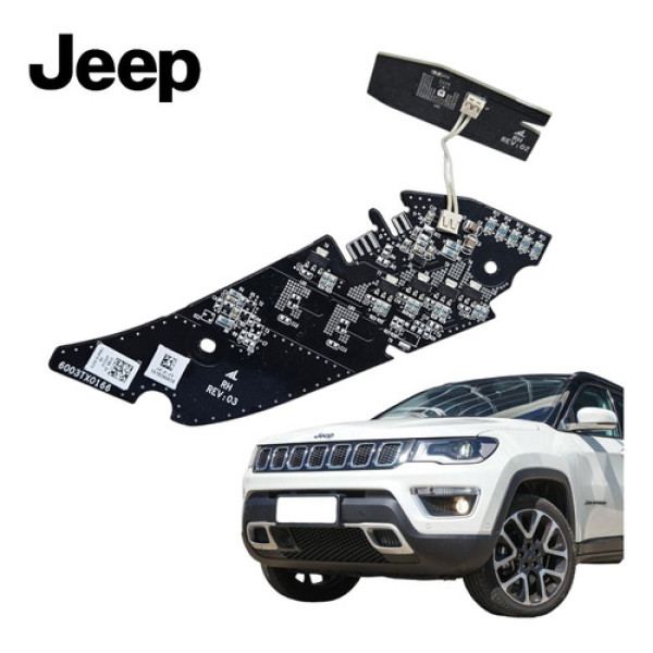 Circuito Led Lanterna Direita Jeep Compass 2016 A 2021 Orig Direito/passageiro Null