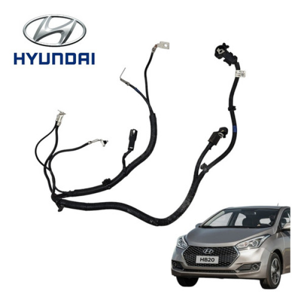 Cabo Positivo Bateria Hyundai Hb20 1.6 Comfort 2013 A 2018