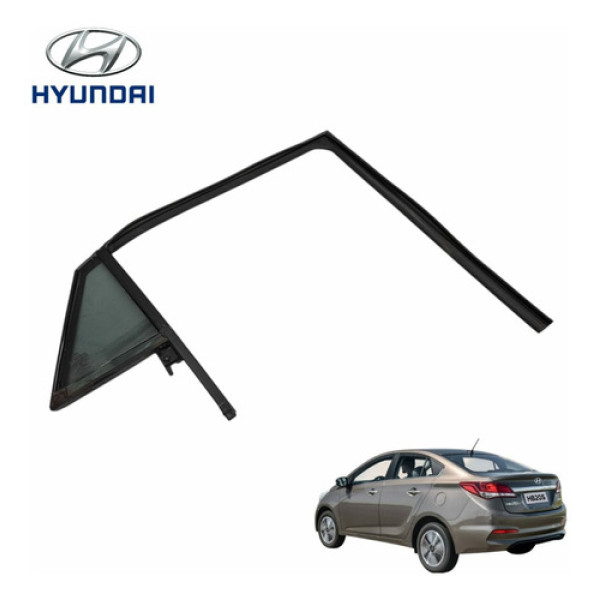 Vidro Fixo Traseiro Direito Hyundai Hb20s 2015 A 2019 Orig