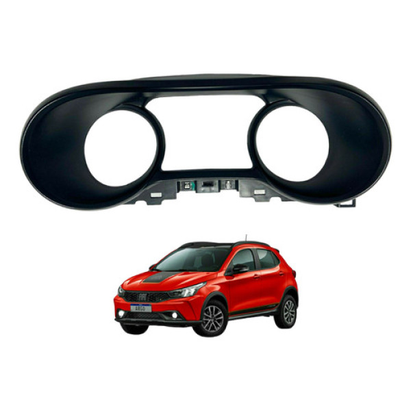 Moldura Painel Instrumento Com Detalhe Fiat Argo Trekking 