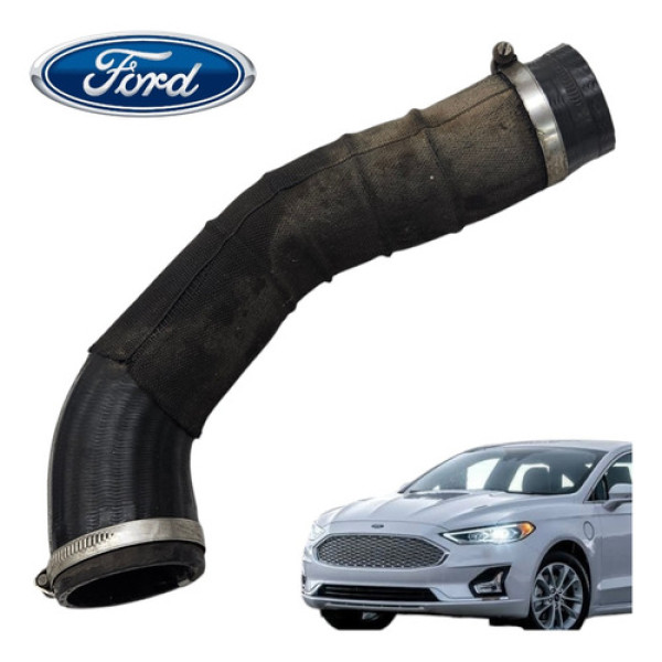 Mangueira Intercooler Ford Fusion Titanium 2.0 Awd Gtdi 2015 Preto