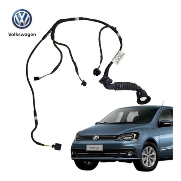 Chicote Porta Dianteira Direita Vw Gol Voyage 2017 A 2023