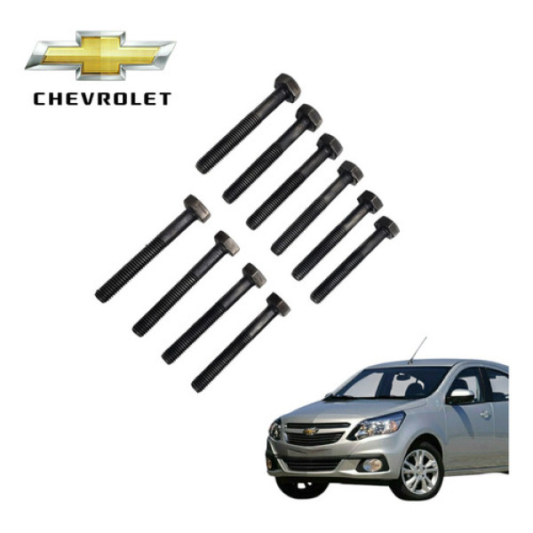 Kit 10 Parafusos Mancal Chevrolet Agile 1.4 Ltz 2011 A 2013