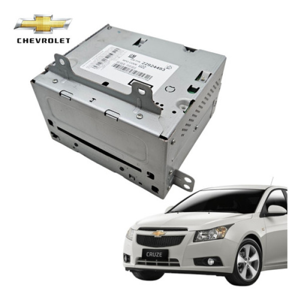 Módulo Radio Som Chevrolet Cruze Lt 2013 A 2015 Original Cinza